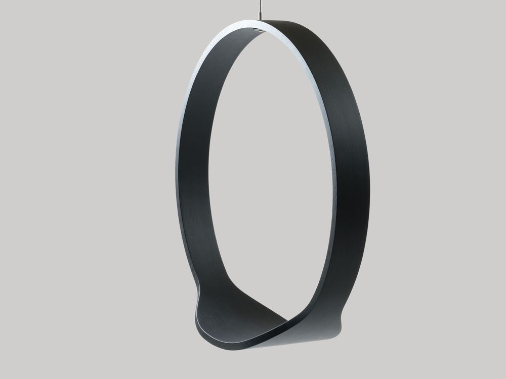 Office seating - SWING model n.1 indoor black - IWONA KOSICKA DESIGN