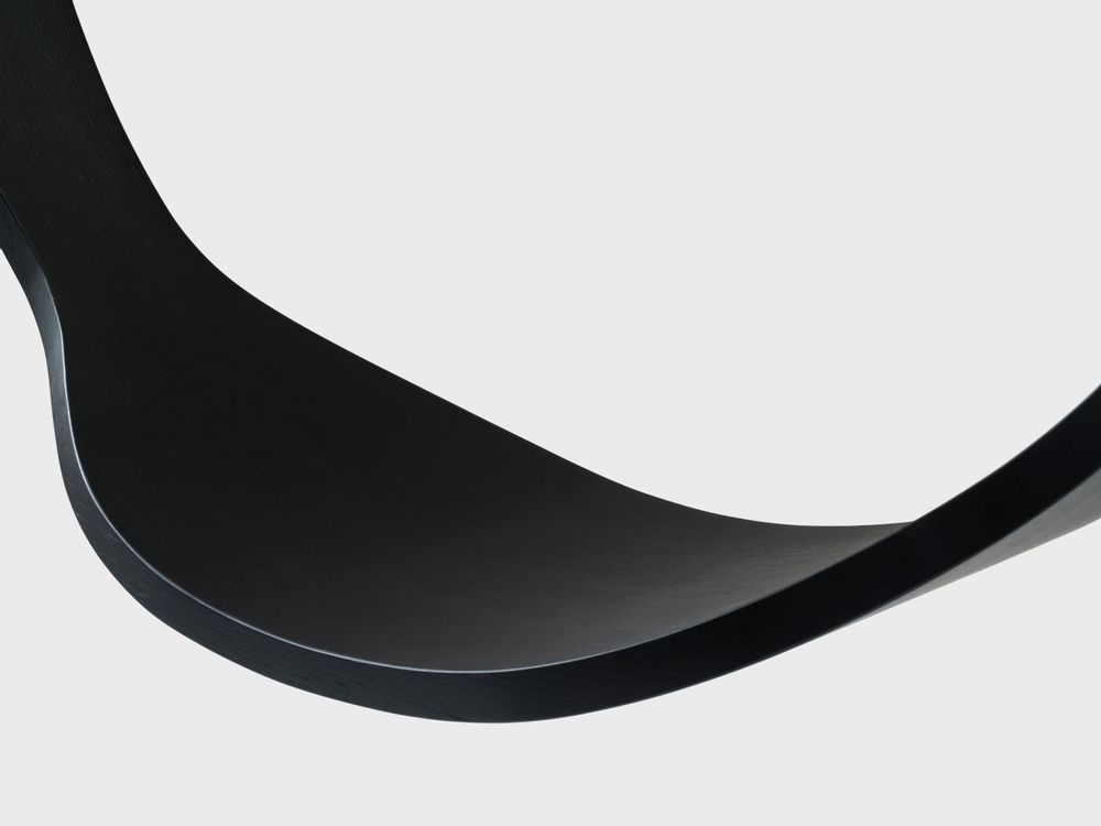 Office seating - SWING model n.1 indoor black - IWONA KOSICKA DESIGN