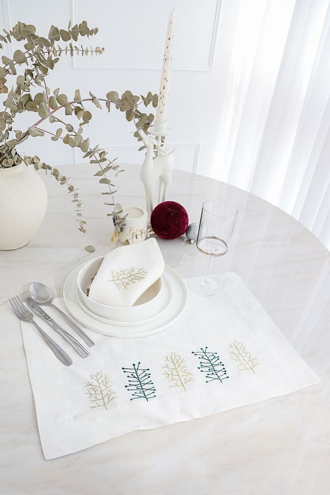 Sets de table - Set de 2 sets de table « Sapin de Noël - HYA CONCEPT STORE