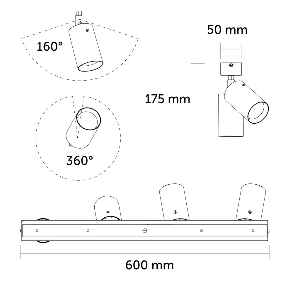 Ceiling lights - FORM L CEILING LIGHT - LUMICOM