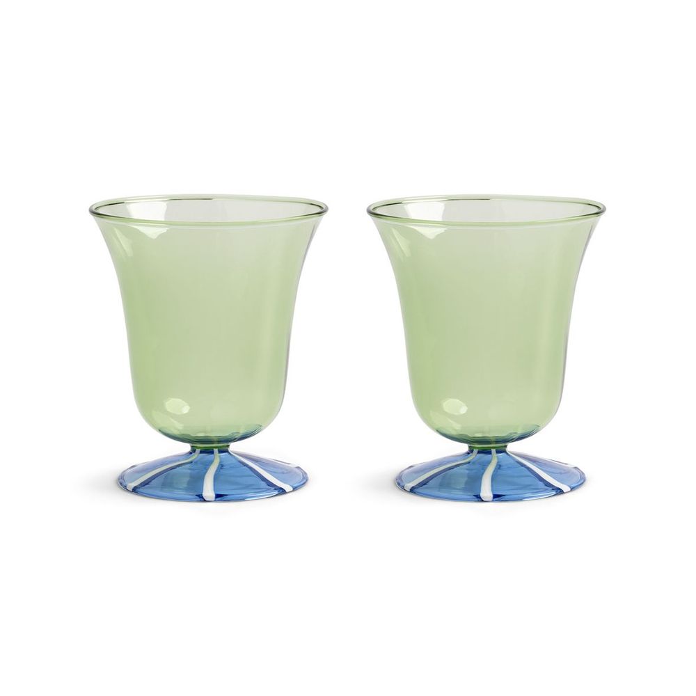 Verres - Verre à eau Eve vert set de 2 - &KLEVERING