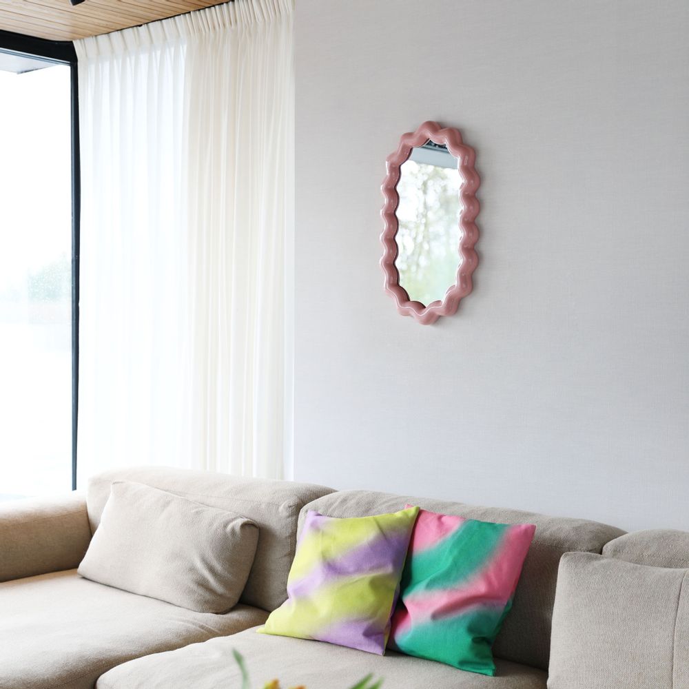 Mirrors - Mirror zigzag off white/mist/blush/burgandy - &KLEVERING