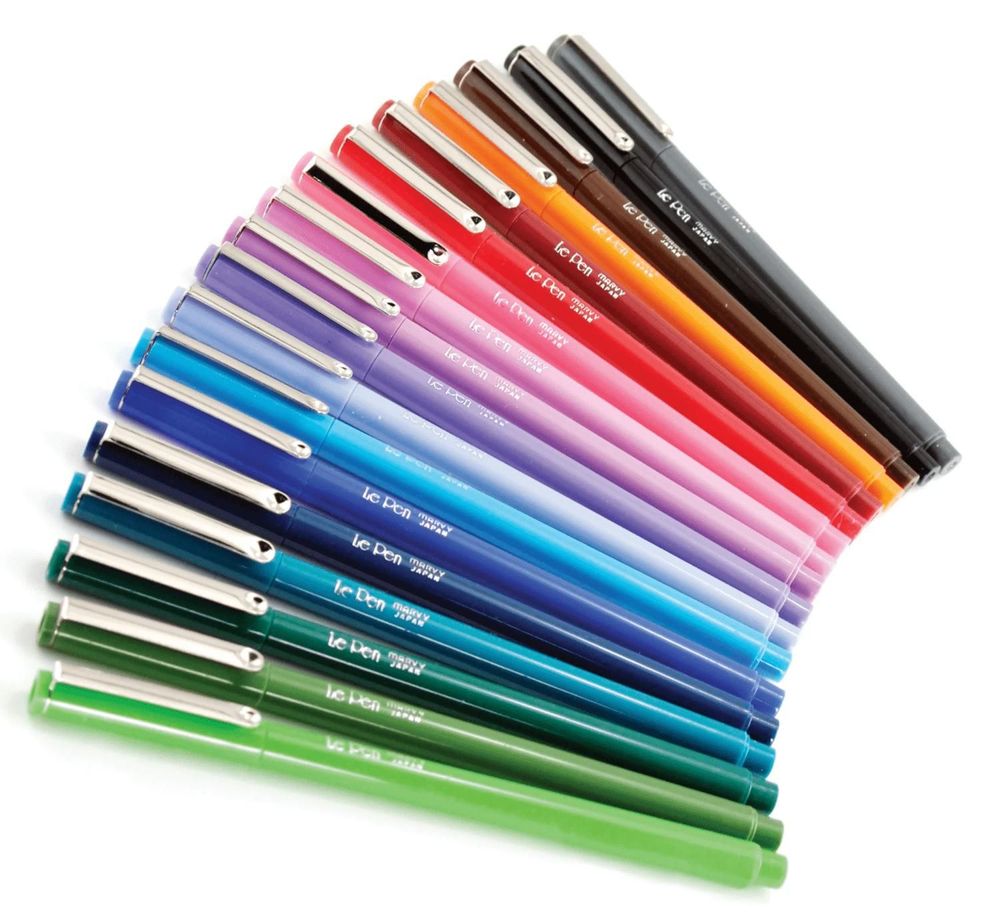 Stylos, feutres et crayons - Stylos-feutres MARVY UCHIDA - LE MAGASIN GÉNÉRAL DISTRIBUTION
