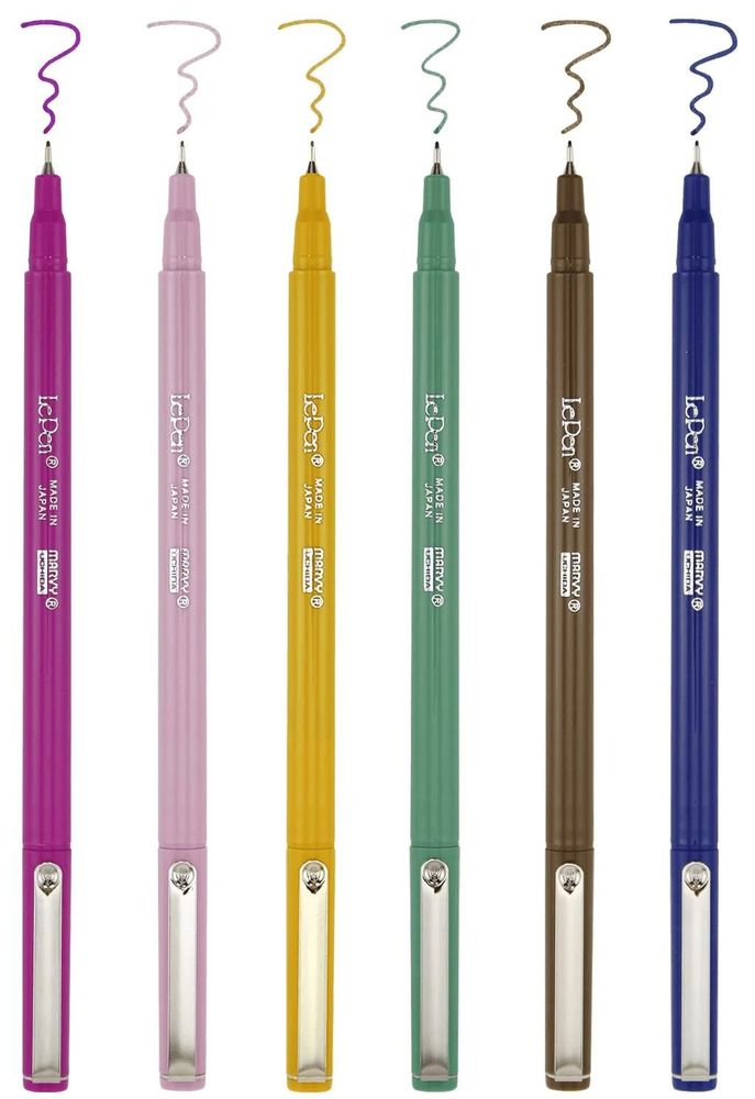 Stylos, feutres et crayons - Stylos-feutres MARVY UCHIDA - LE MAGASIN GÉNÉRAL DISTRIBUTION