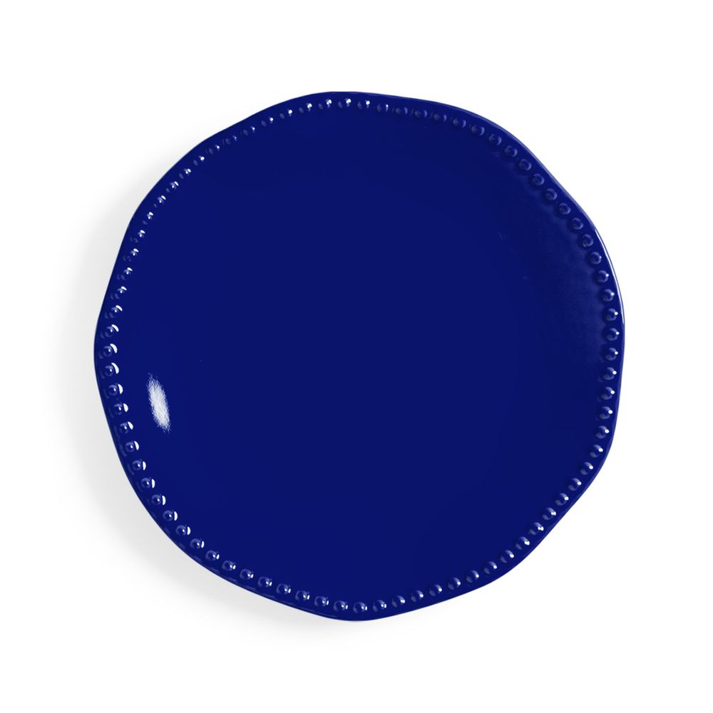 Assiettes de réception - Assiette perle bleu foncé/vert set de 2 - &KLEVERING