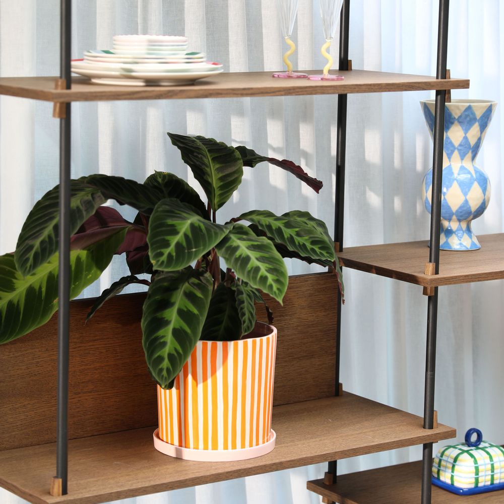 Vases - Planter ray orange/green/yellow - &KLEVERING