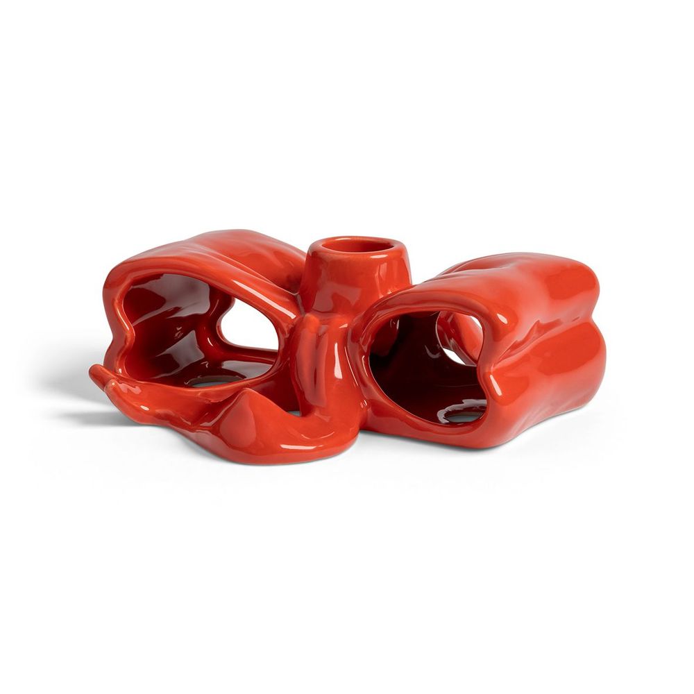 Objets design - Ruban porte-bougies rouge/vert/rose - &KLEVERING
