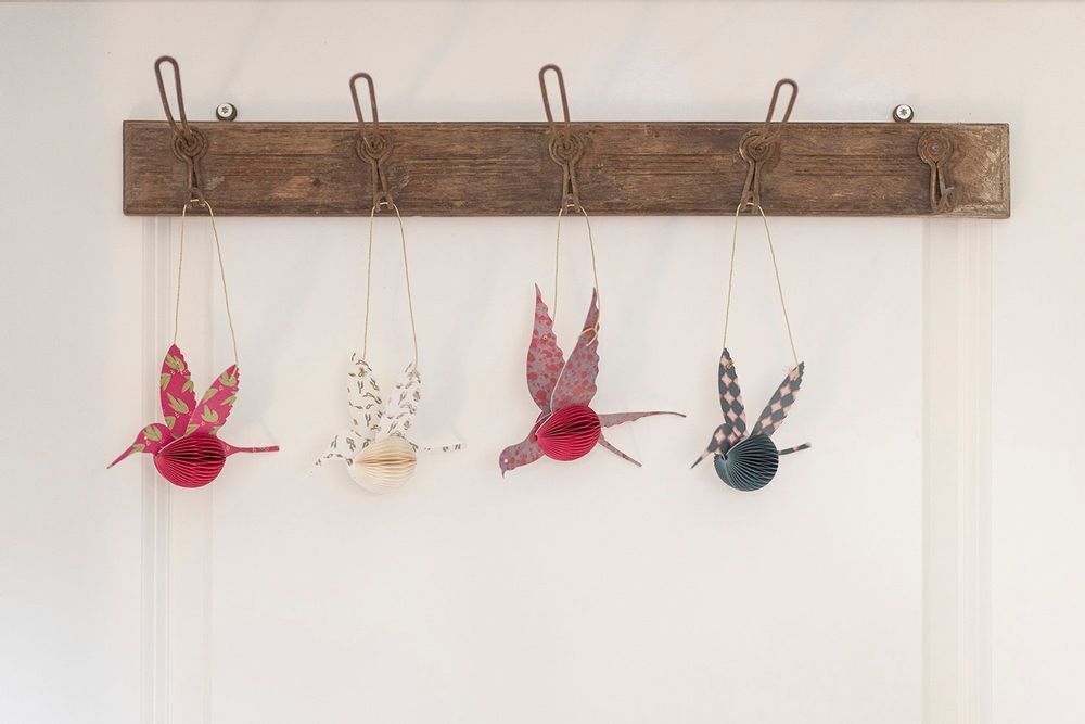 Objets design - Bijoux en papier BIRD & HUMMINGBIRD - TRANQUILLO