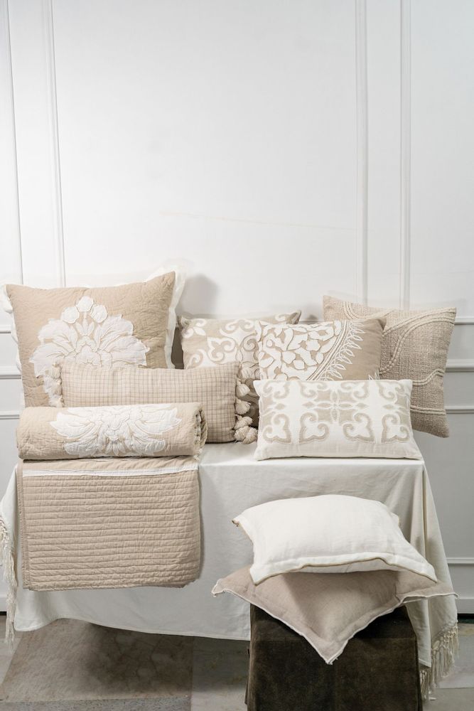Fabric cushions - White cushions - ATW&B