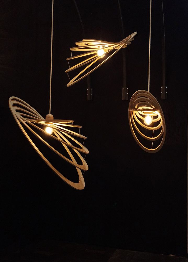 Design objects - COMETS suspension - RIF LUMINAIRES