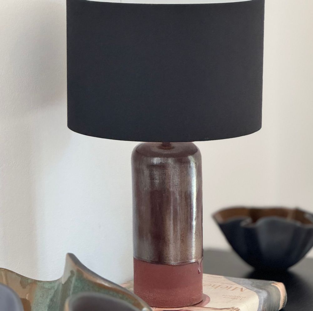 Céramique - LAMPE À POSER EN GRÈS - ERCOLANO COLLECTION - DI VINCENZO POUJOULA