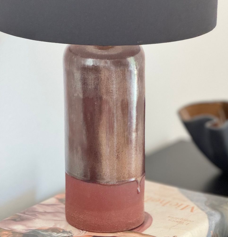 Céramique - LAMPE À POSER EN GRÈS - ERCOLANO COLLECTION - DI VINCENZO POUJOULA