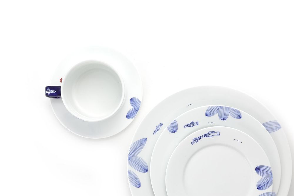 Accessoires thé et café - [Galerie Park Jae-guk] Le plat du poème de la nature - K-CERAMIC(LIVING BY SOIL)
