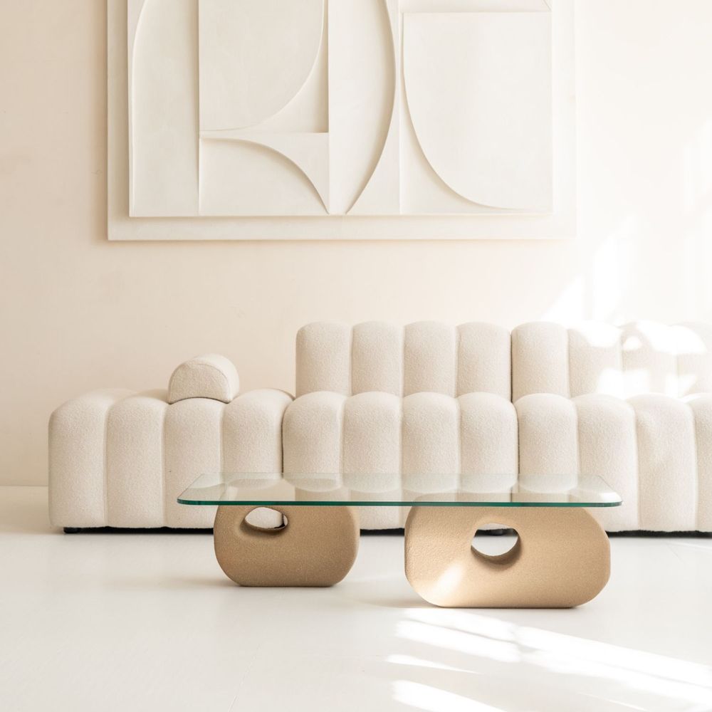 Decorative objects - Dune Coffee Table - The Rectangle - DUNE ATELIERS