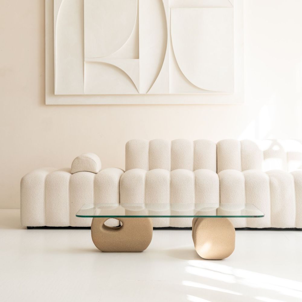 Decorative objects - Dune Coffee Table - The Rectangle - DUNE ATELIERS