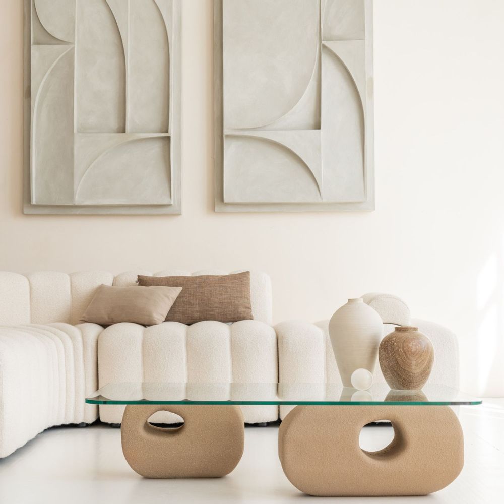 Decorative objects - Dune Coffee Table - The Rectangle - DUNE ATELIERS