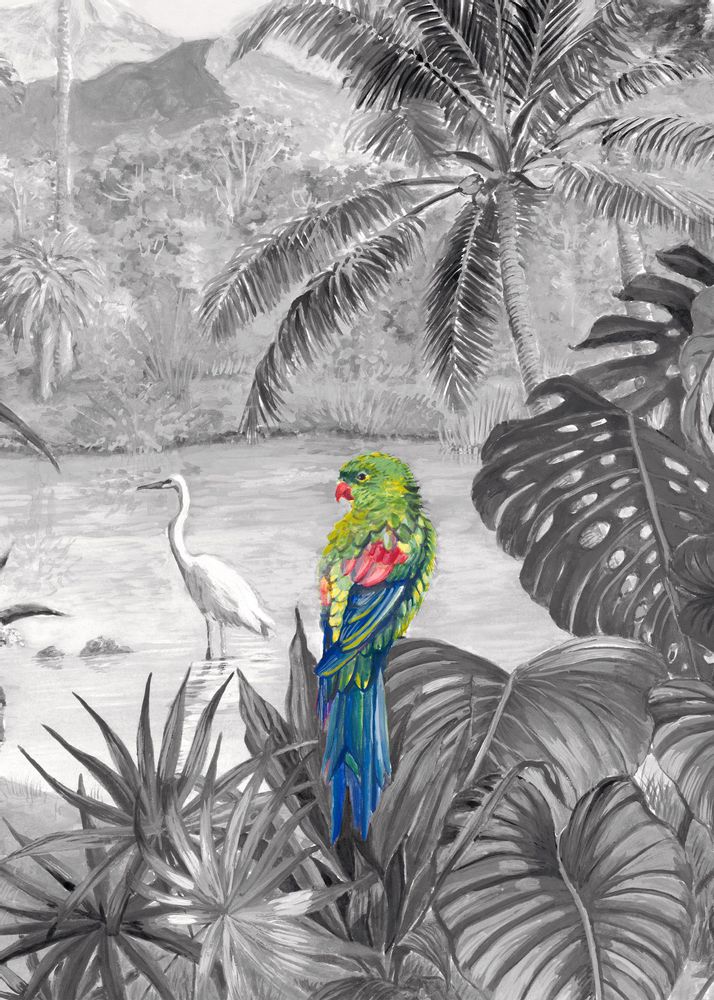 Papiers peints - Papier peint Bahia - PARADISIO IMAGINARIUM