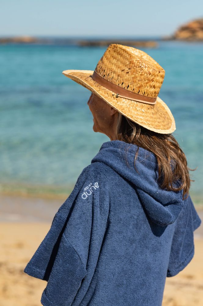 Prêt-à-porter - Poncho de bain premium BIO - Outremer - ATELIER DUNE