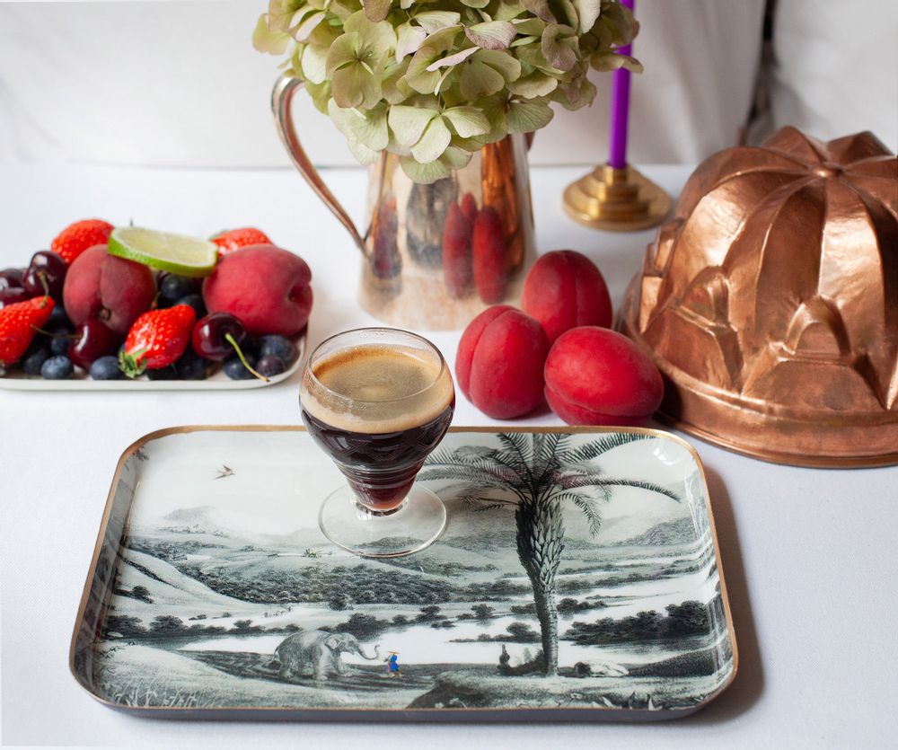 Trays - Enamelled Trays - PARADISIO IMAGINARIUM