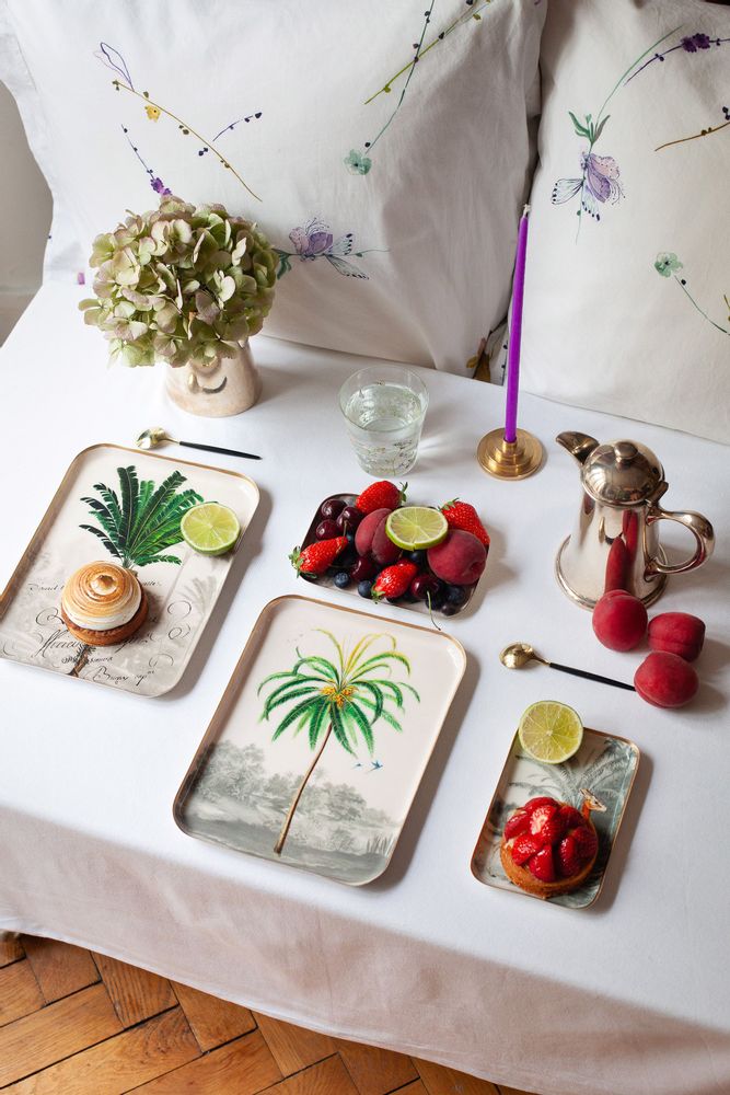 Trays - Enamelled Trays - PARADISIO IMAGINARIUM