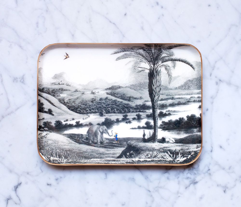 Trays - Enamelled Trays - PARADISIO IMAGINARIUM
