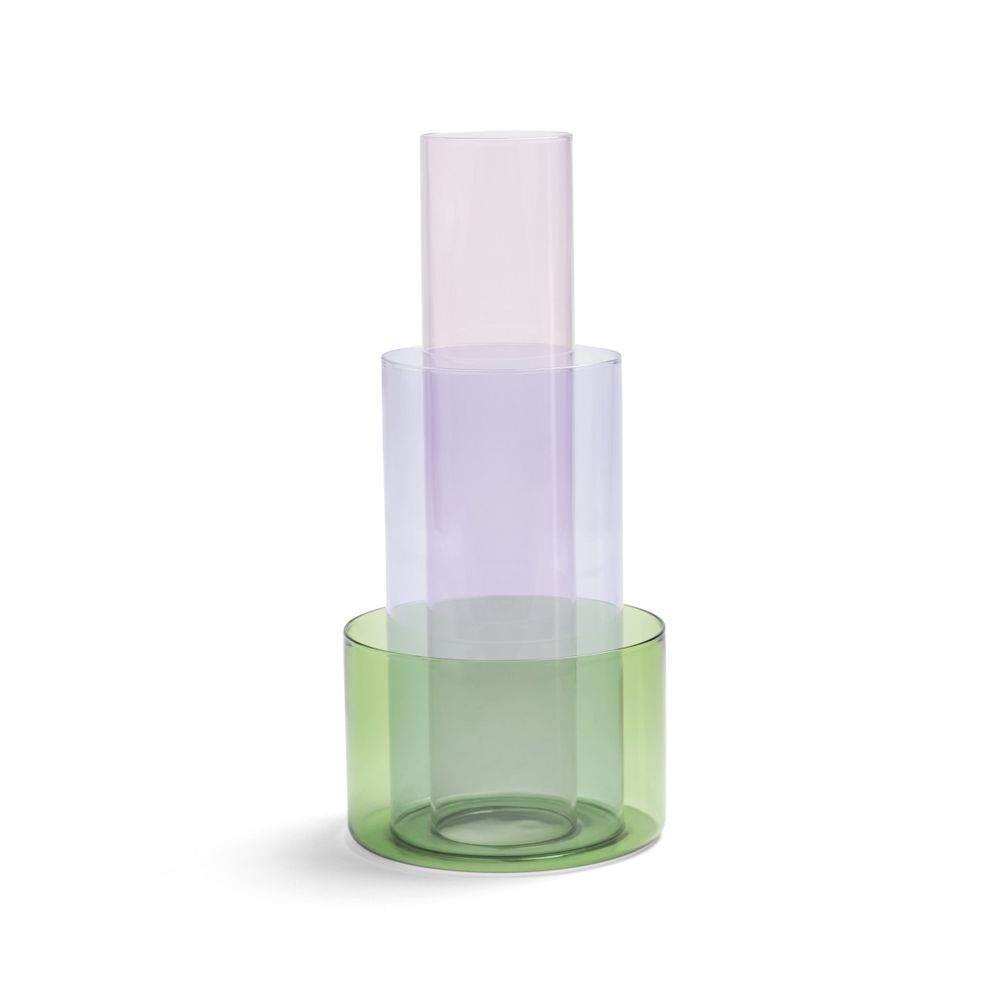 Vases - Vase amphi green/yellow large/small - &KLEVERING