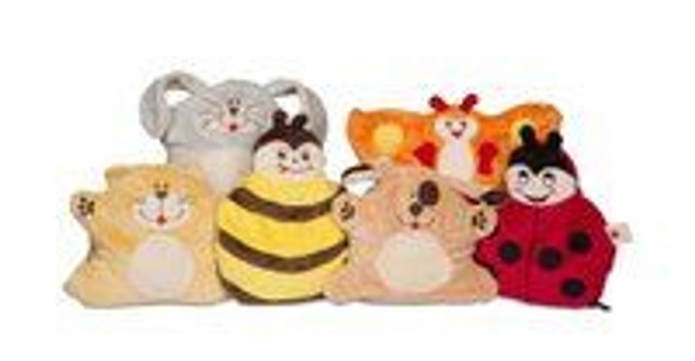 Coussins - Cherry Belly Baby Peluche Abeille - Coussin de Lin - INATURA