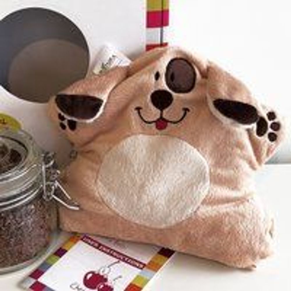 Coussins - Cherry Belly Baby Peluche Chien - Coussin de Lin - INATURA