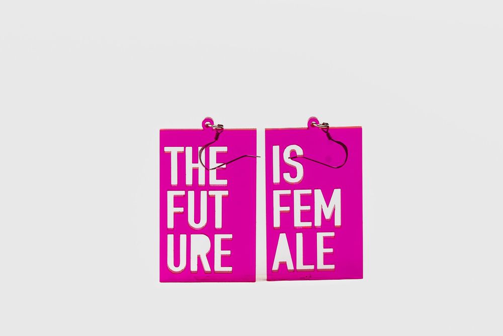 Bijoux - Boucles d'oreilles The future is female - DO YOU EAR ME