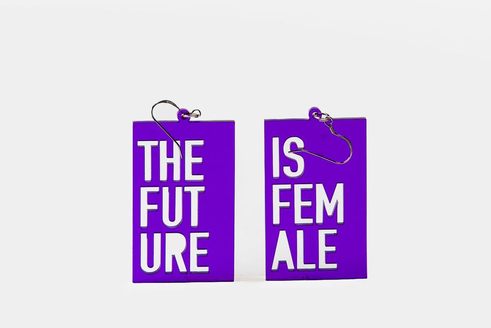 Bijoux - Boucles d'oreilles The future is female - DO YOU EAR ME