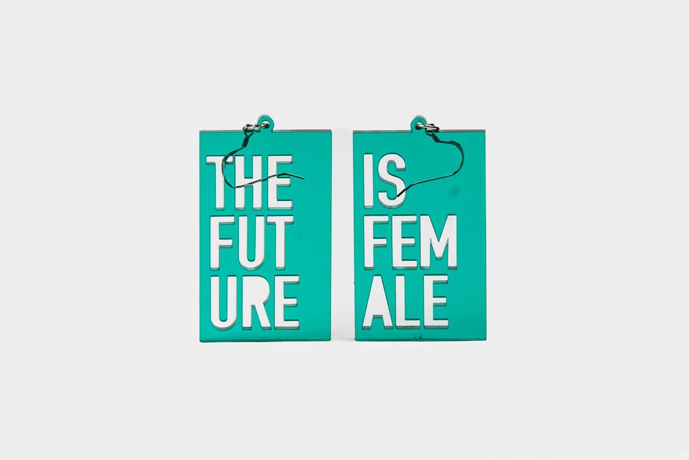 Bijoux - Boucles d'oreilles The future is female - DO YOU EAR ME