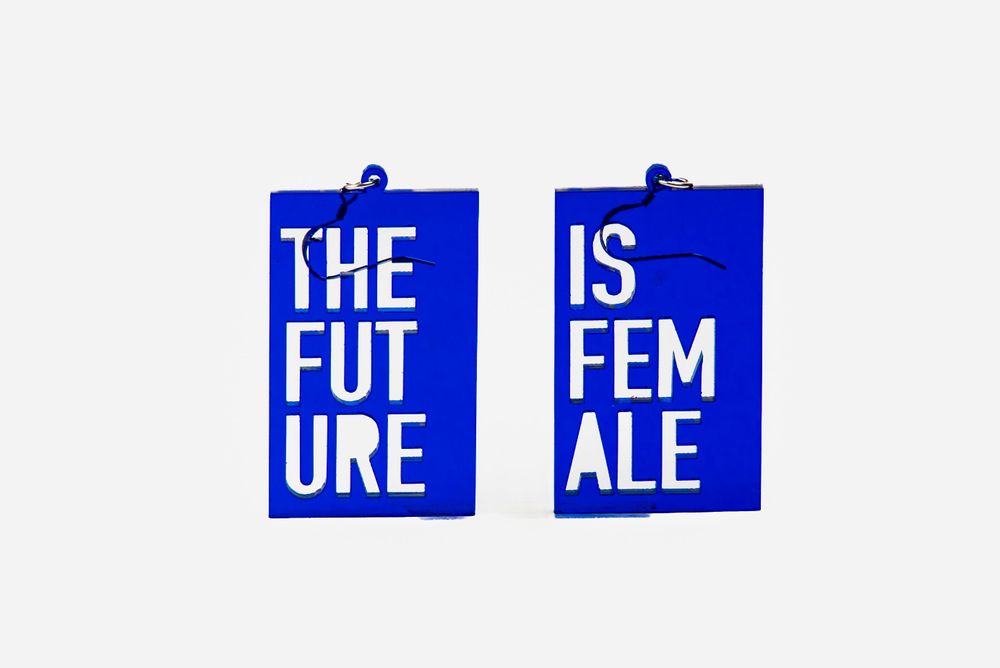 Bijoux - Boucles d'oreilles The future is female - DO YOU EAR ME