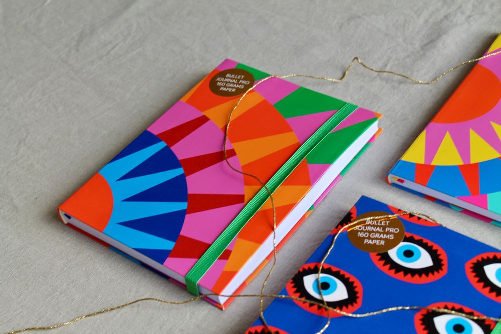 Papeterie - Kitsch Kitchen Bullet Journal Eyes - BACKTOBASIX X KITSCH KITCHEN