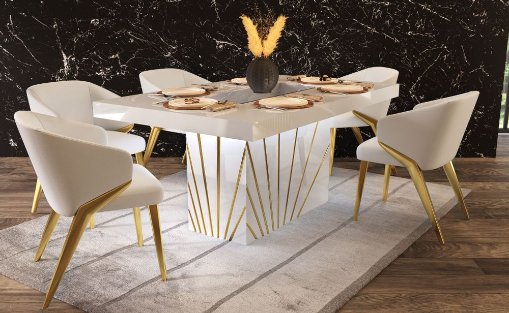 Fauteuils pour collectivités - Chaise de salle à manger design rembourrée avec pieds en bois de hêtre - FRANCO FURNITURE
