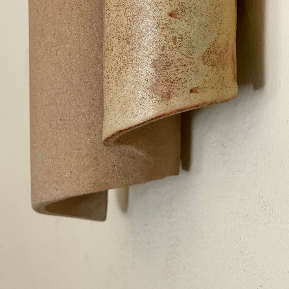 Appliques - LAMPE MURALE EN GRÈS - COLLECTION TERRACOTTA - DI VINCENZO POUJOULA