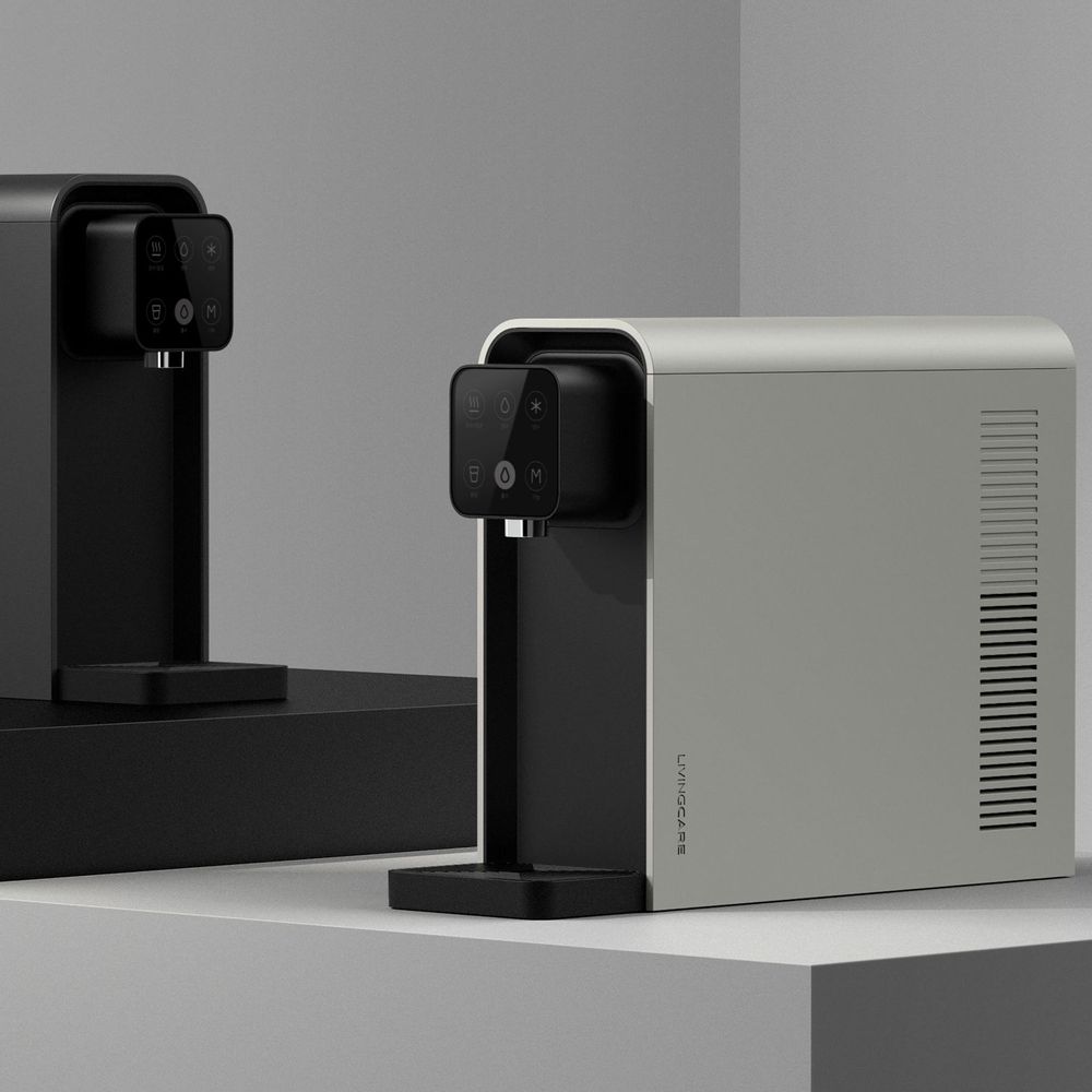 Petit électroménager - [LIVINGCARE] Water Purifier - Onyx - KIDP(KOREA INSTITUTE OF DESIGN PROMOTION)