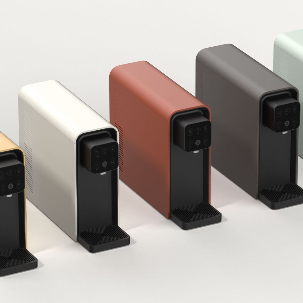 Petit électroménager - [LIVINGCARE] Water Purifier - Onyx - KIDP(KOREA INSTITUTE OF DESIGN PROMOTION)