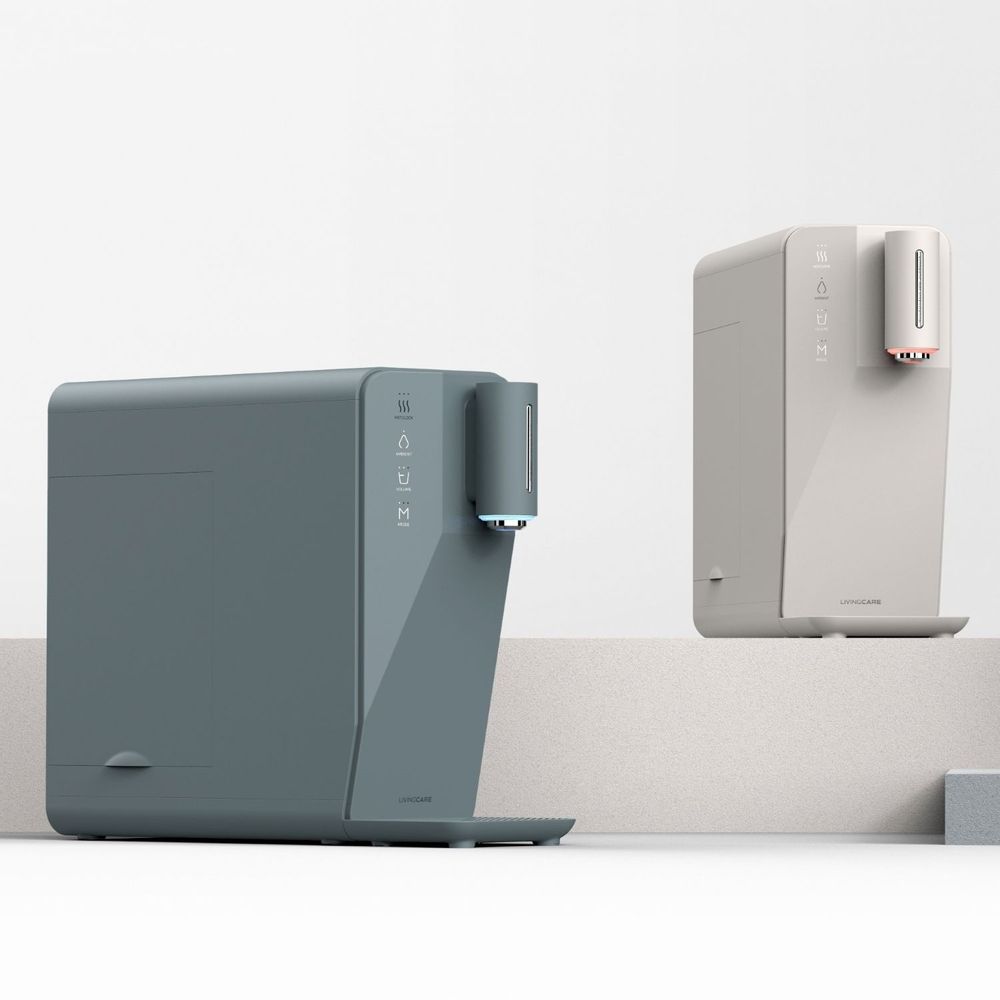 Small household appliances - [LIVINGCARE] Water Purifier - Opal - KIDP(KOREA INSTITUTE OF DESIGN PROMOTION)