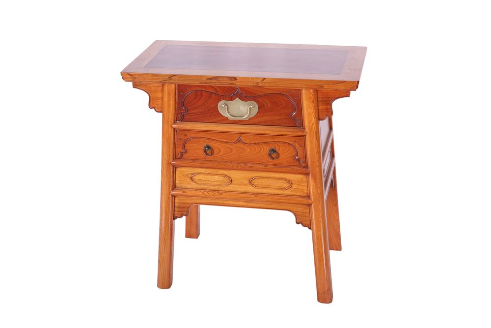 Chests of drawers - Elegant Handmade Natural Wooden Oriental Cabinet - THE ZHAI