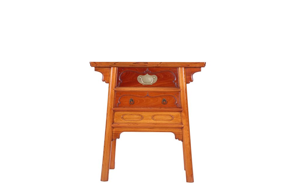Chests of drawers - Elegant Handmade Natural Wooden Oriental Cabinet - THE ZHAI