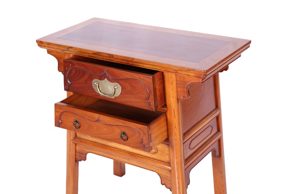 Chests of drawers - Elegant Handmade Natural Wooden Oriental Cabinet - THE ZHAI