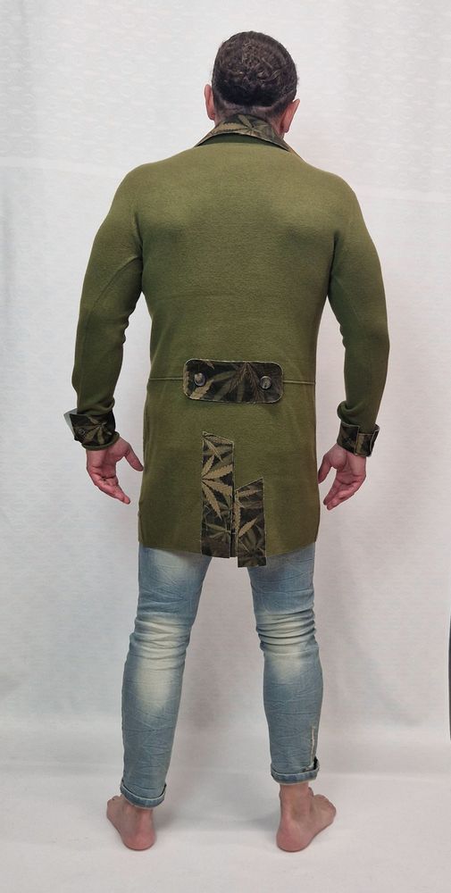 Apparel - Canabis Unique unisex jacket with printed details - VLADA DIZIK KOSHKIN DOM