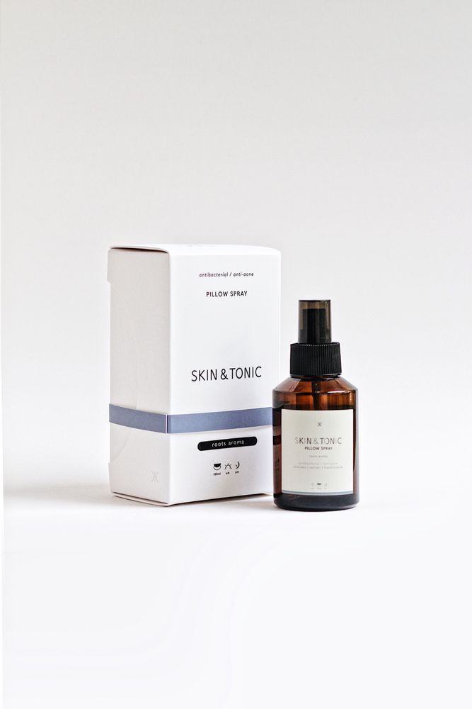 Cadeaux - SKIN&TONIC - ROOTS AROMA spray d'oreiller & bougie naturelle - SKIN&TONIC