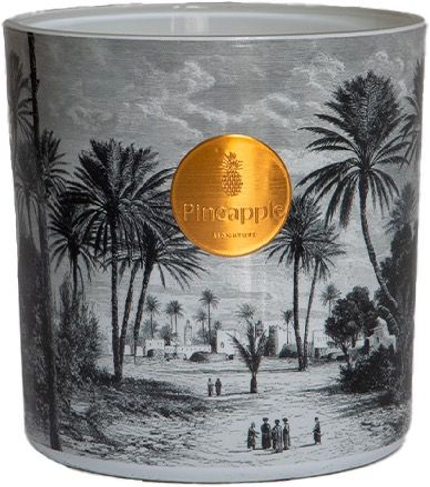 Decorative objects - Scented candle 250g with Wonderful palm grove decor - PINEAPPLE SIGNATURE