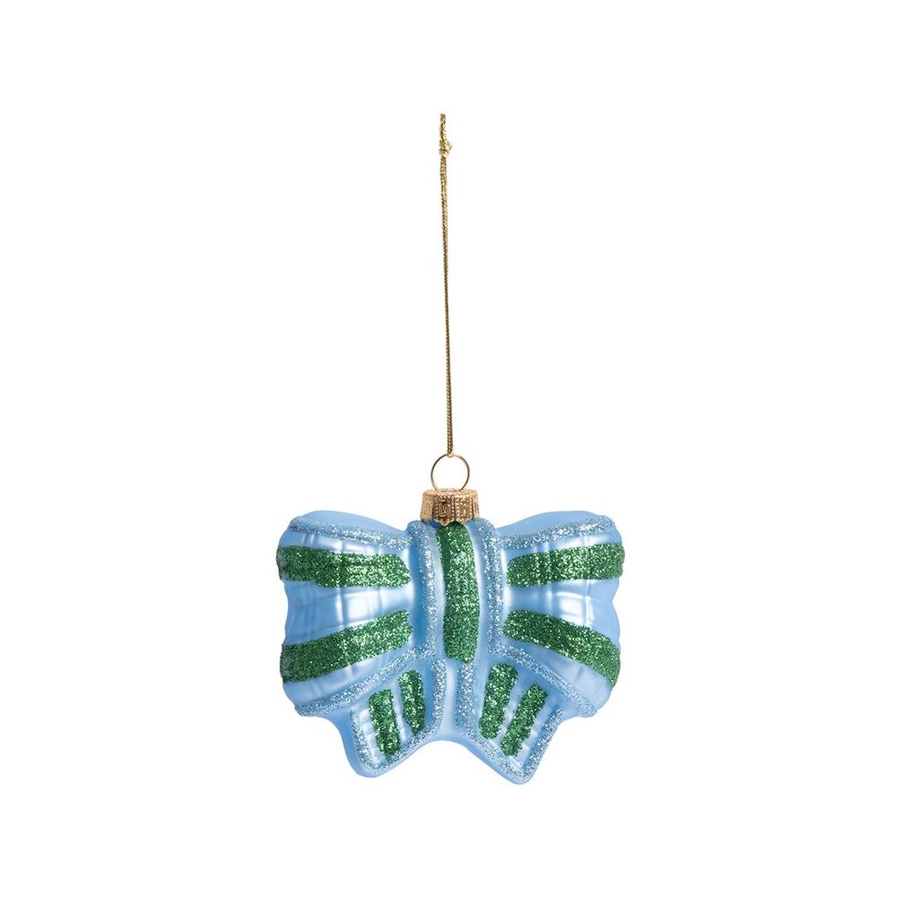 Other Christmas decorations - Ornament ribbon red/blue - &KLEVERING