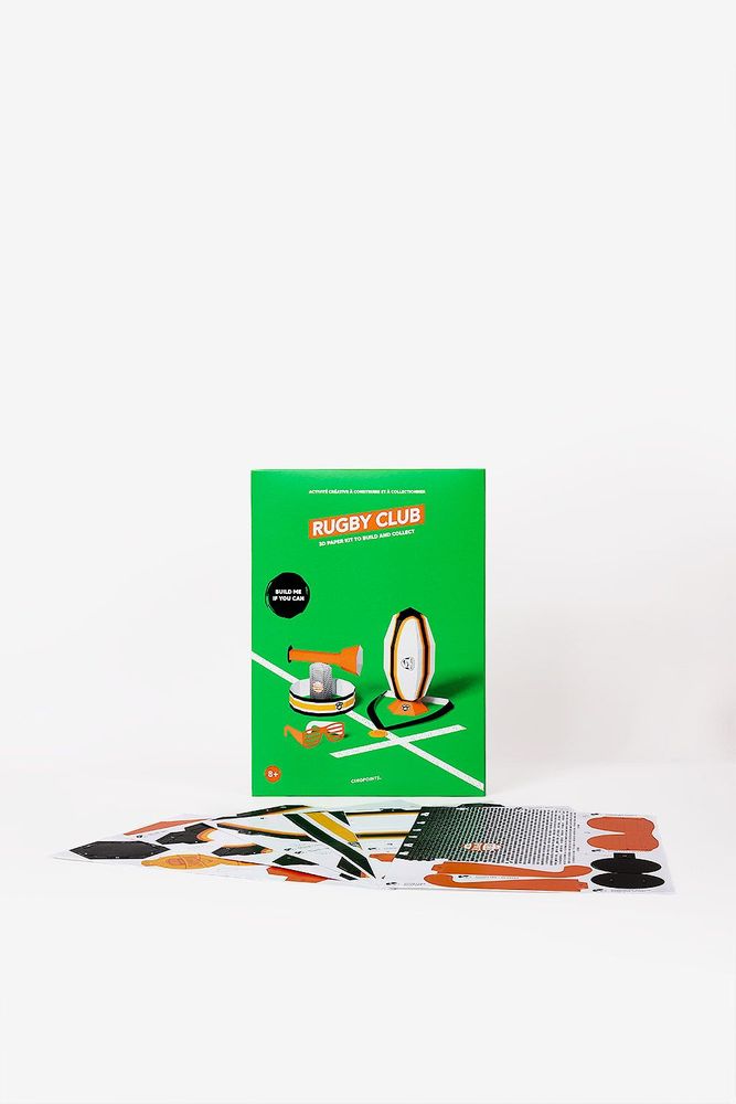 Loisirs créatifs pour enfant - Paperclub Rugby - CINQPOINTS