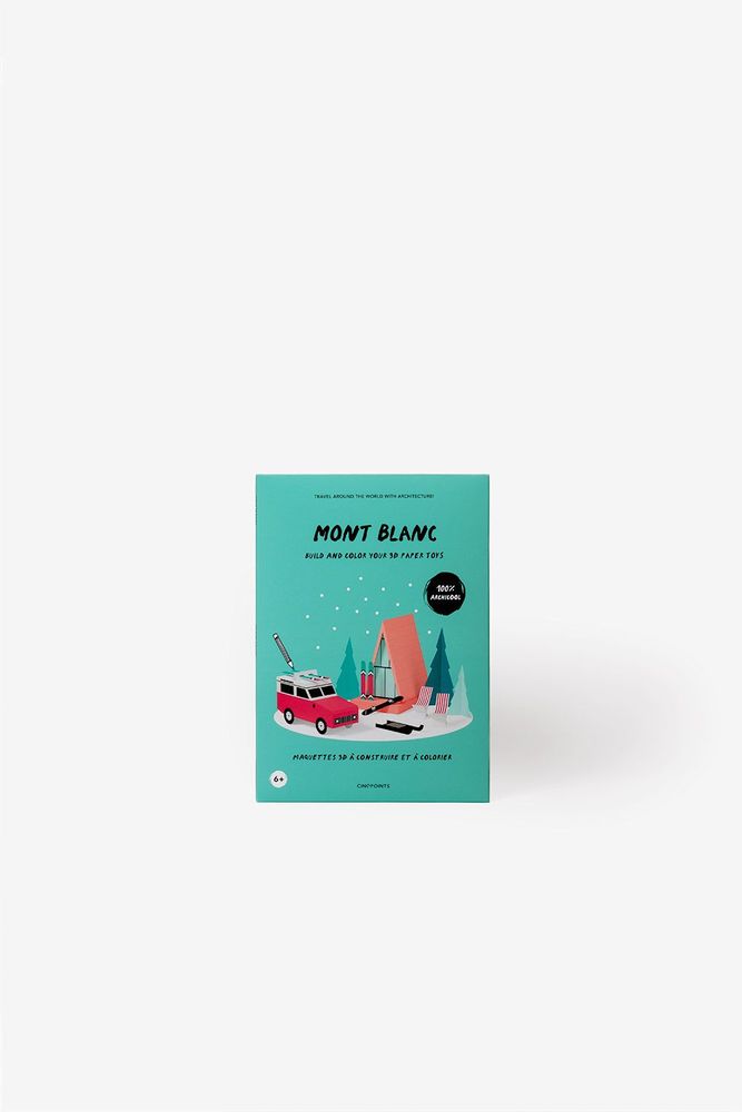 Loisirs créatifs pour enfant - Paper Toy Mont Blanc - CINQPOINTS