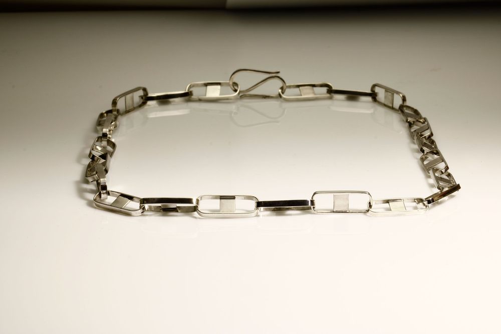 Bijoux - Chaîne en U en argent sterling - VOMOVO-MEN´S JEWELRY