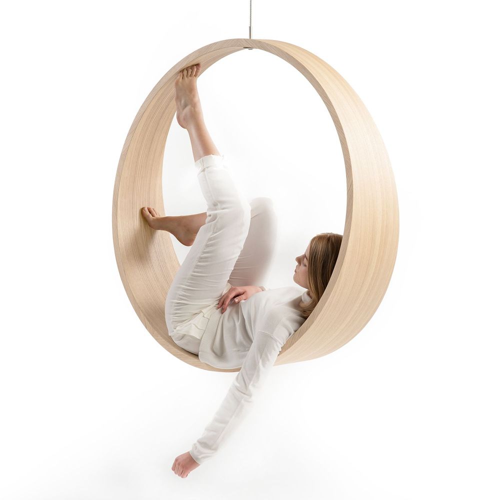 Office seating - Swing model n.2 indoor little white - IWONA KOSICKA DESIGN