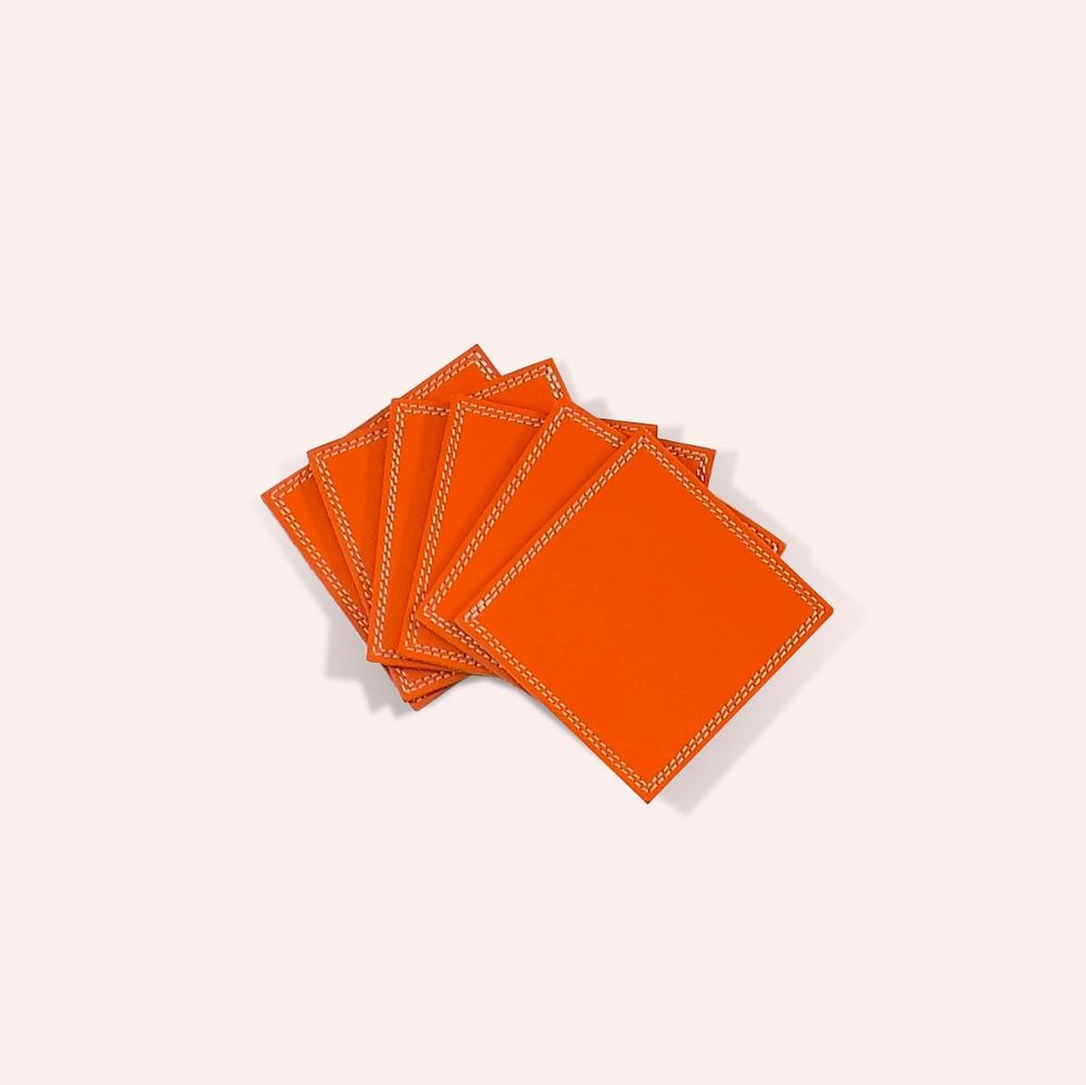 Sets de table - Sous verres en cuir Gordes - MIDIPY